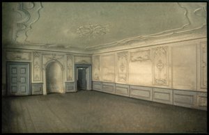 リンデガーデンのハレ 作： Vilhelm Hammershoi
